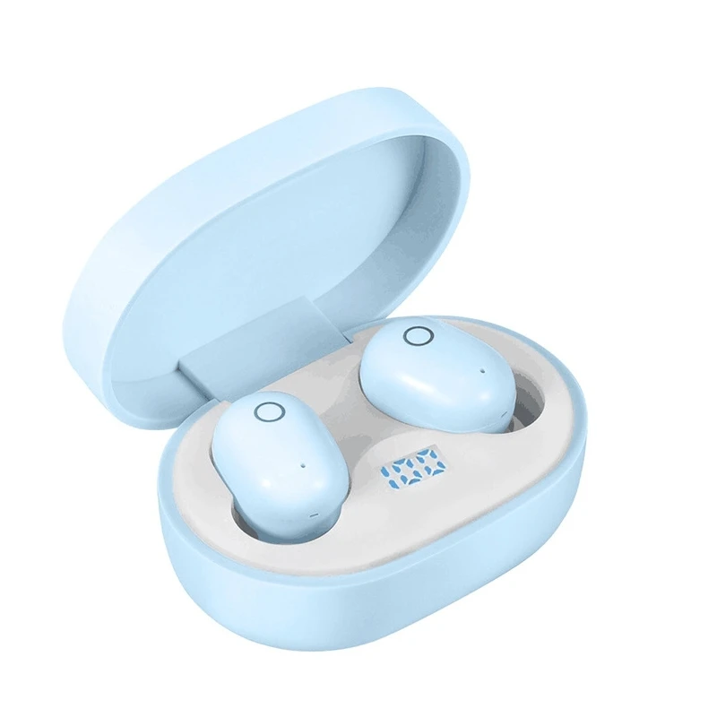 
New Free Sample Colorful LCD Screen OEM Hand Free Sport TWS Earphone 