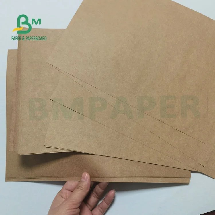 Jumbo Rolls 70gsm to 90gsm Virgin Fibres Brown Semi Extensible Sack Kraft Paper