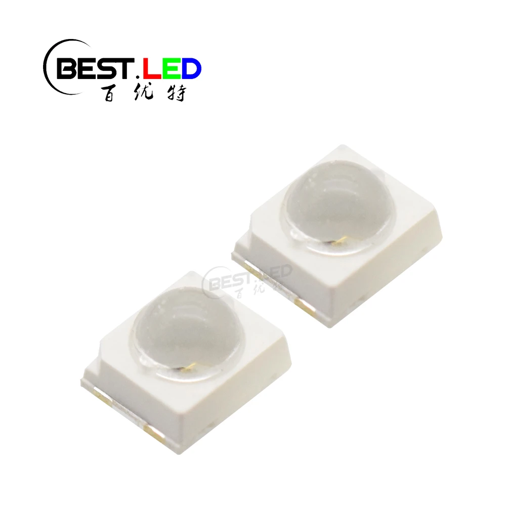 Высококачественный купольный объектив 2835 SMD LED 60 градусов Дальний Красный 780 нм ИК светодиодный Диод