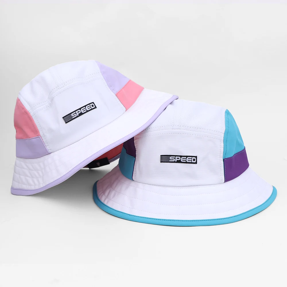 Qianzun runner customizable golf bucket hat waterproof bucket hat with draw string,beach bucket hats for adults