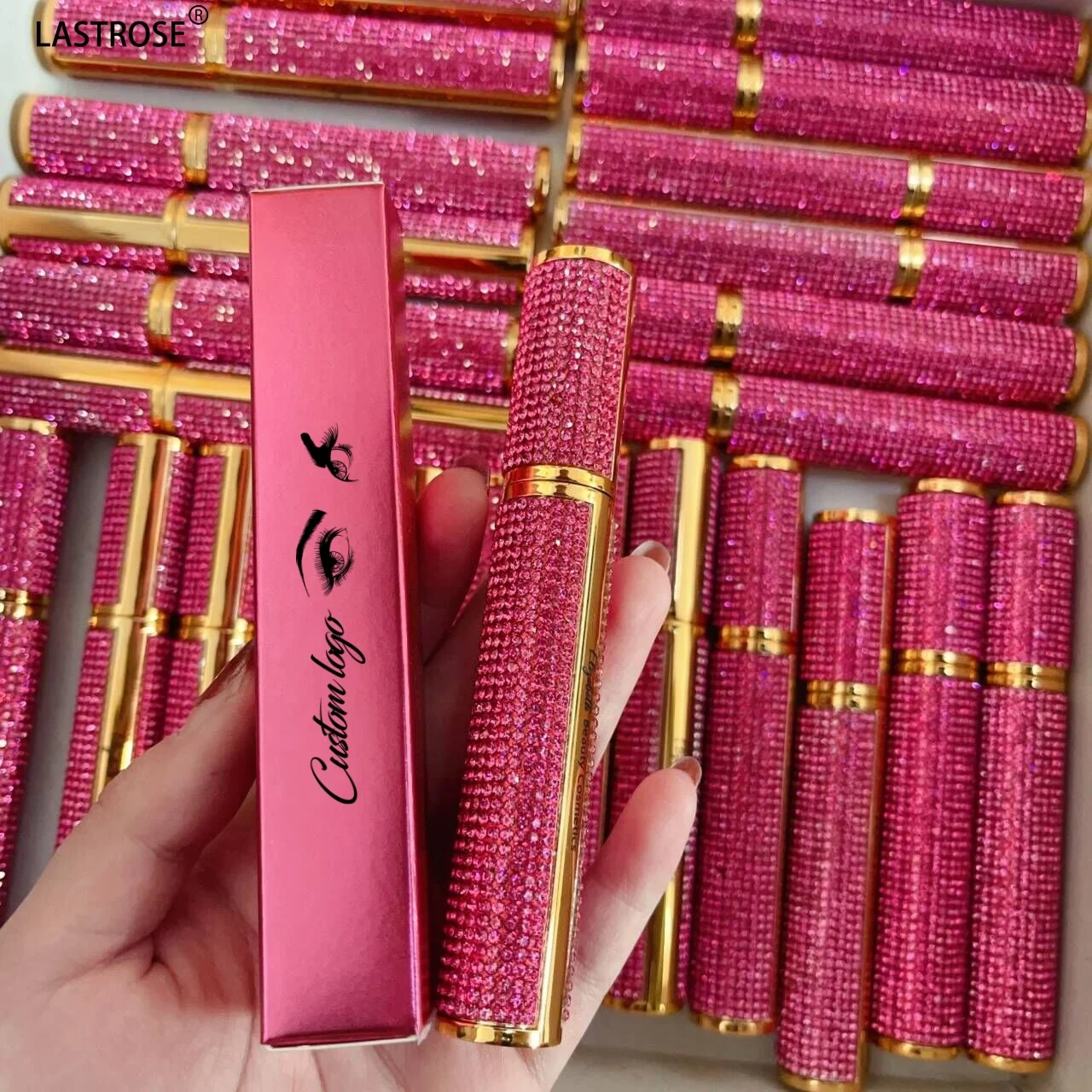 Waterproof Long Thick Volume Curly Mascara Cruelty Free Organic Mascara Private Label Vegan 4D Fiber Eyelash Extension Mascara