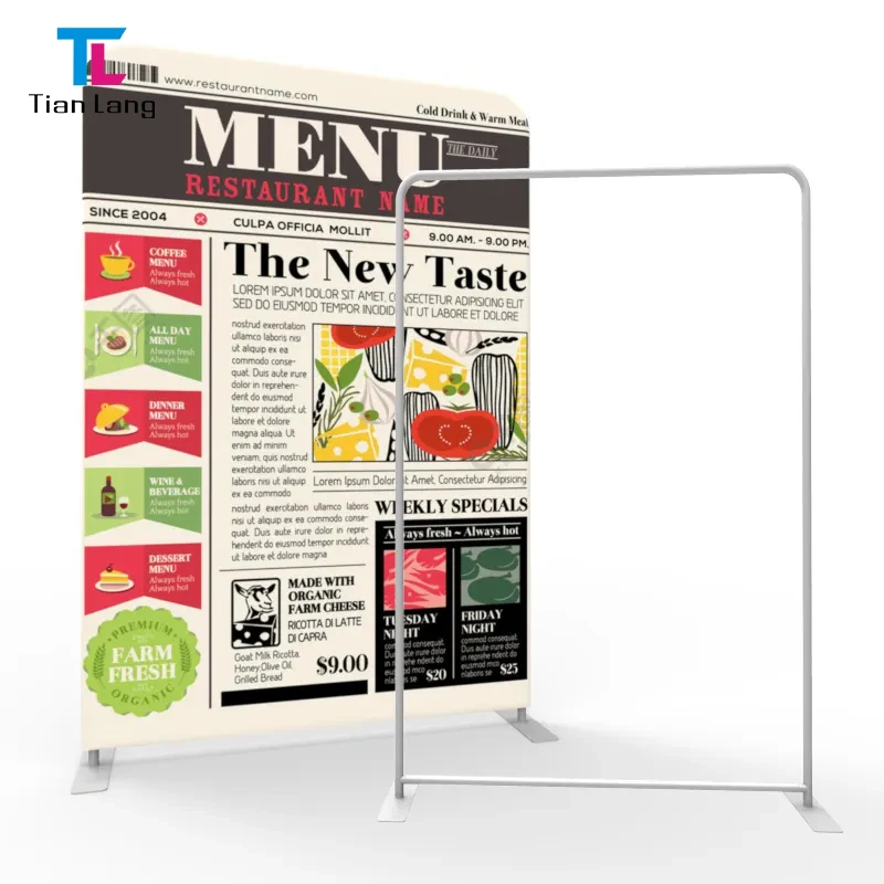 Tian Lang Custom Backdrop Tension Fabric Custom Printed Backdrop Wall Photo Booth Display Stand