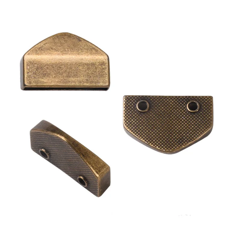 Wholesale Various Colors Belt Strap End Caps Zipper End Purse Belt Cap