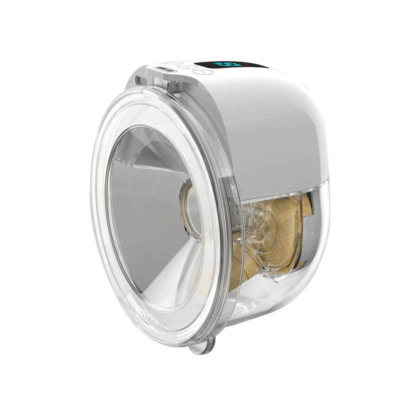 Intelligent Handsfree Wireless Breast Pump Hands Free Double Electric Breast Pump OEM Milk Smart Silicone Wearable Breast Pump