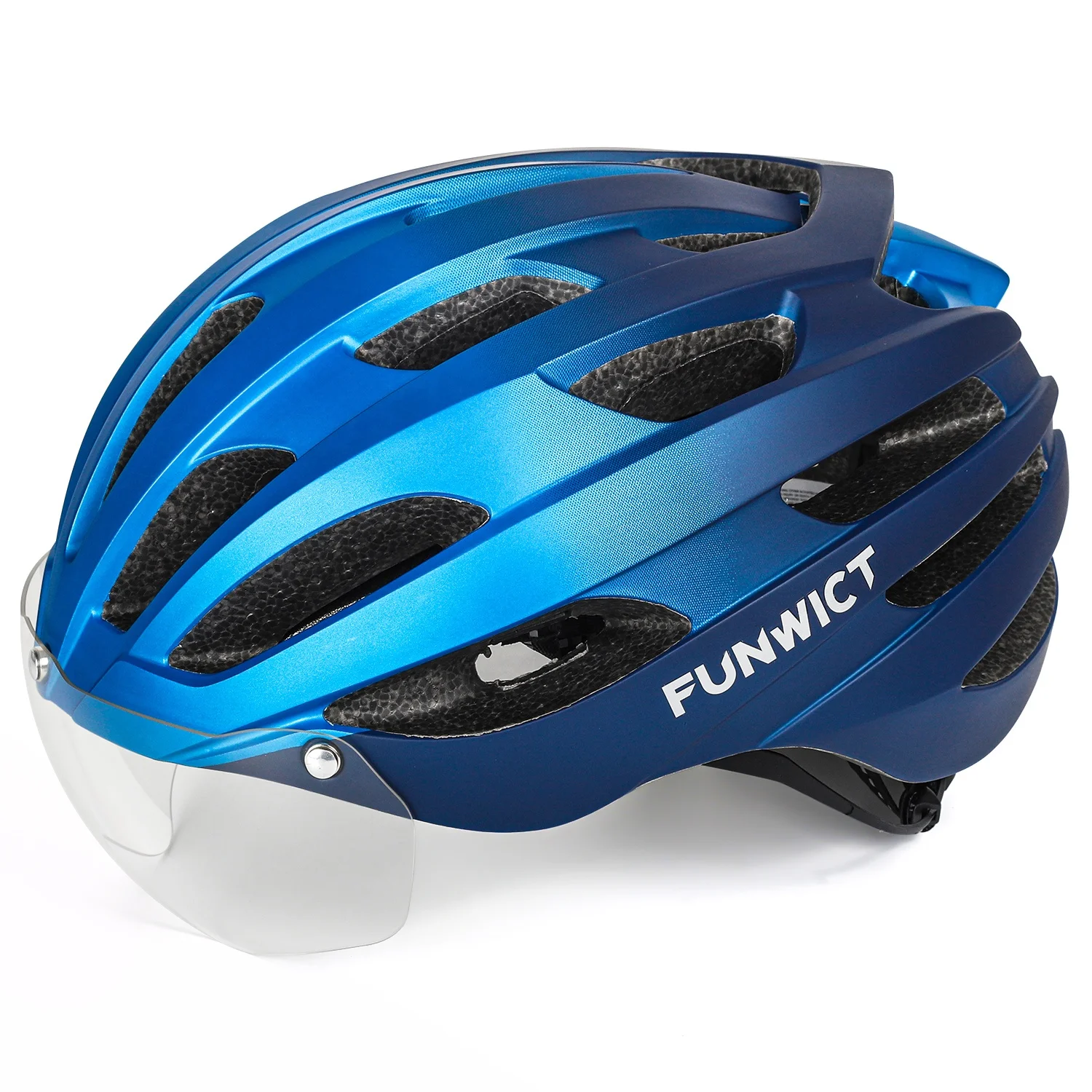 FUNWICT security bicycle motocross helmet anti-theft dirt adult cycling road bike for men roller google women cycling helmet