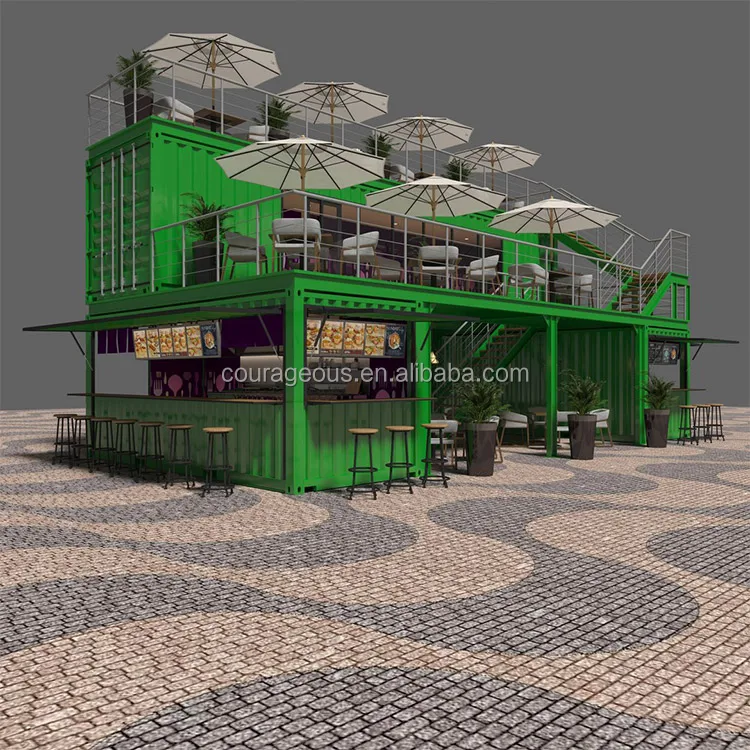 40ft juice bar container outdoor bar container