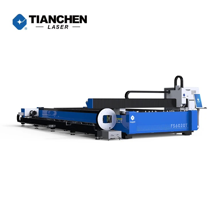 China factory Tianchen Laser Sheet Metal Fiber Laser Plate Pipe Cutting Machine Aluminum Stainless Carbon Steel