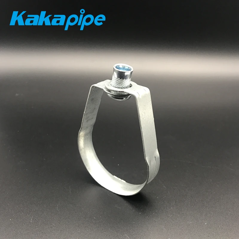 Electro Galvanized EG ZP Steel Pipe Fitting Sprinkler Swivel Loop Hanger for 3/8 threaded rod