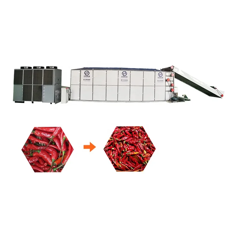 Hot air black pepper green pepper drying machine turmeric ginseng vegetable fruit tomato carrot dryer drier machine equipment