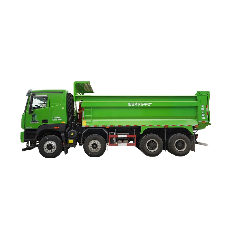 New Foton Auman GTL Heavy Truck 490HP 8x4 used dump truck with 350L Fuel Tank
