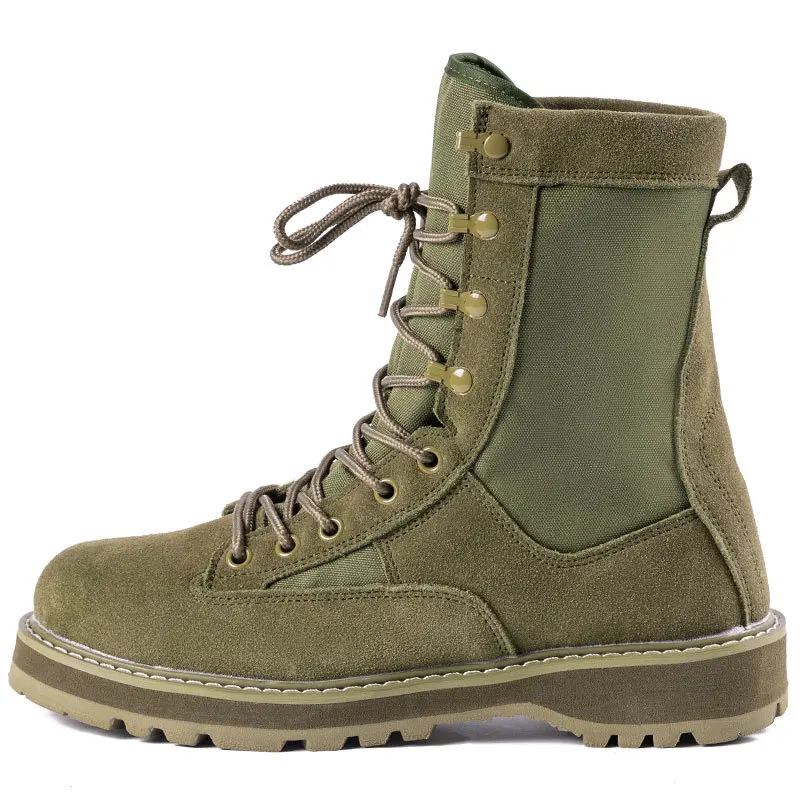 Outdoor Training Used Hiking Boots Rafale Security Camo Sand Jungle Tactical Boot Beige Coyote Green Steel Toe With Zipper