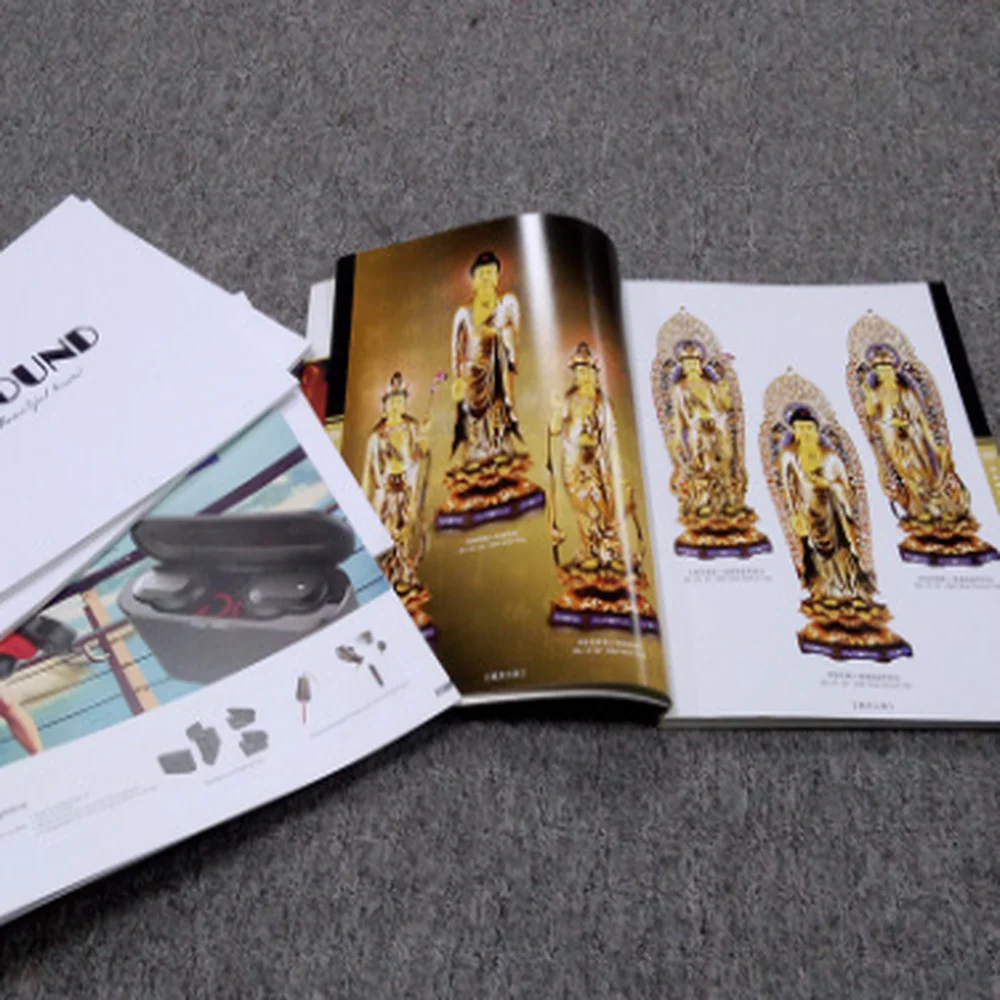cheap hot sell  full color custom design booklet printing brochure printing