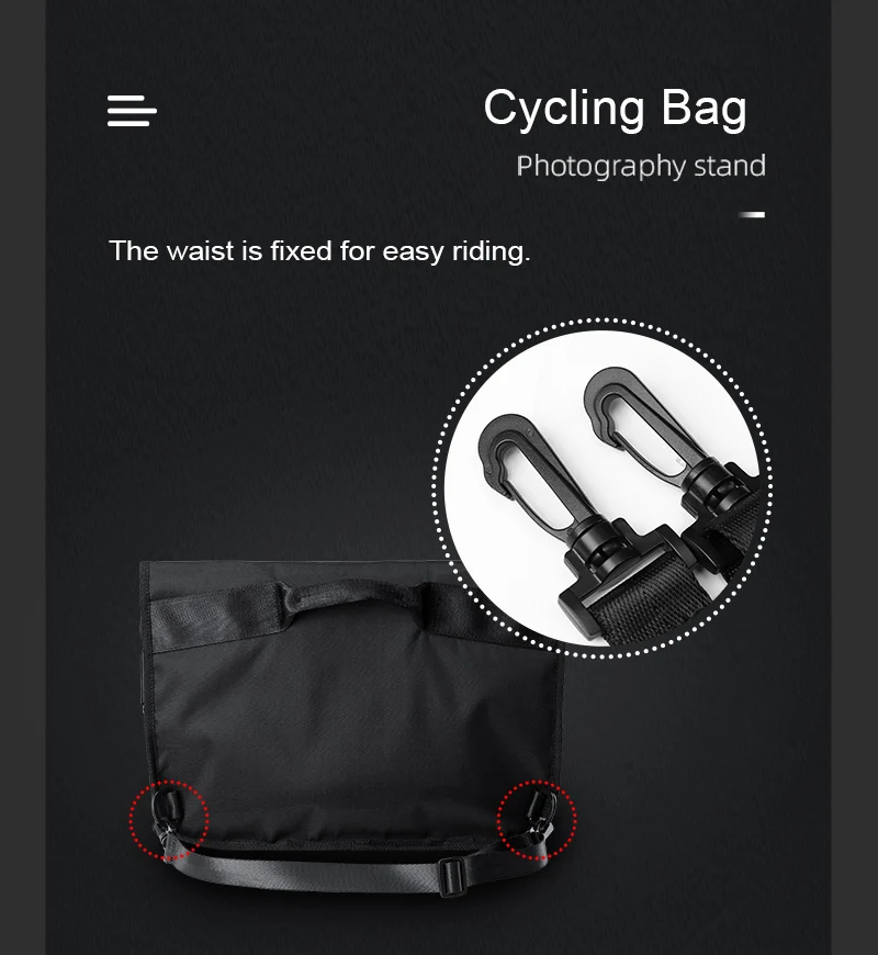 MOYYI Messenger bags Large Capacity Male Tourist Cycling Messenger Bags For Men Sling Crossbody Bag