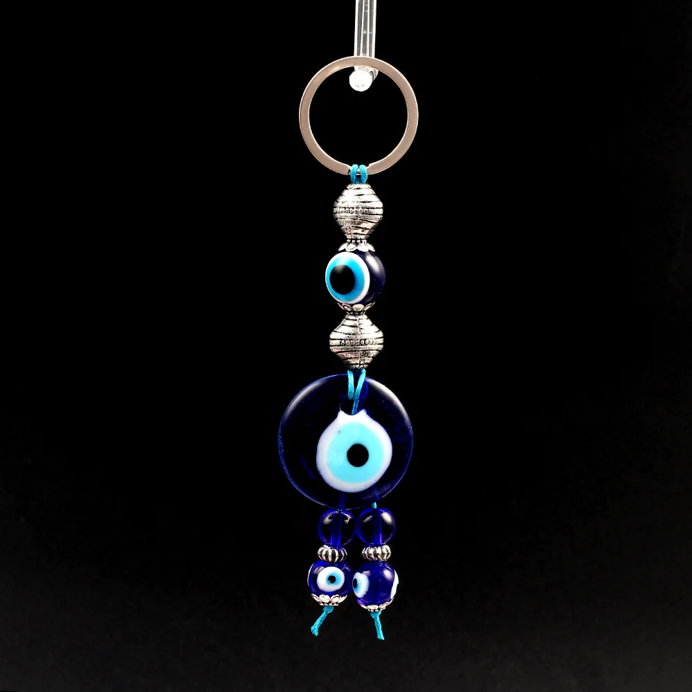 Новинка, Модный стильный брелок для ключей со стразами, брелок для ключей от сглаза