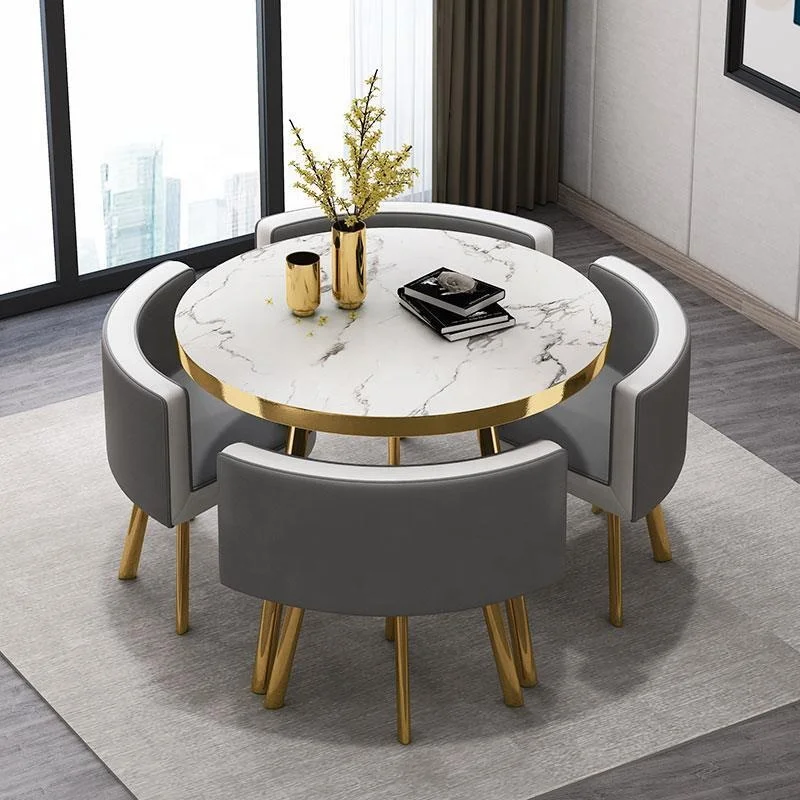 Factory director sales Dining Room Furniture Table with 4 chairs For Restaurant Dinning Tables Set