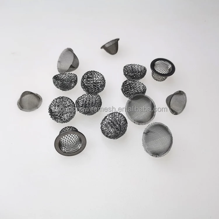 Латунная крышка фильтра, сетка для помощи при сгорании, устойчивый к кислотам и щелочам штамповочный колпачок в форме фильтрующего экрана