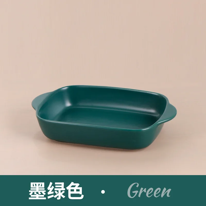 Rectangular Casserole Dish Custom Lasagna Pan Bakeware Set Ceramic Baking Dish