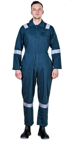 WC033-R OEM  reflective tape Workwear Suits witn Unisex Uniforms Workshop Clothing Overall Work Clothing Sets