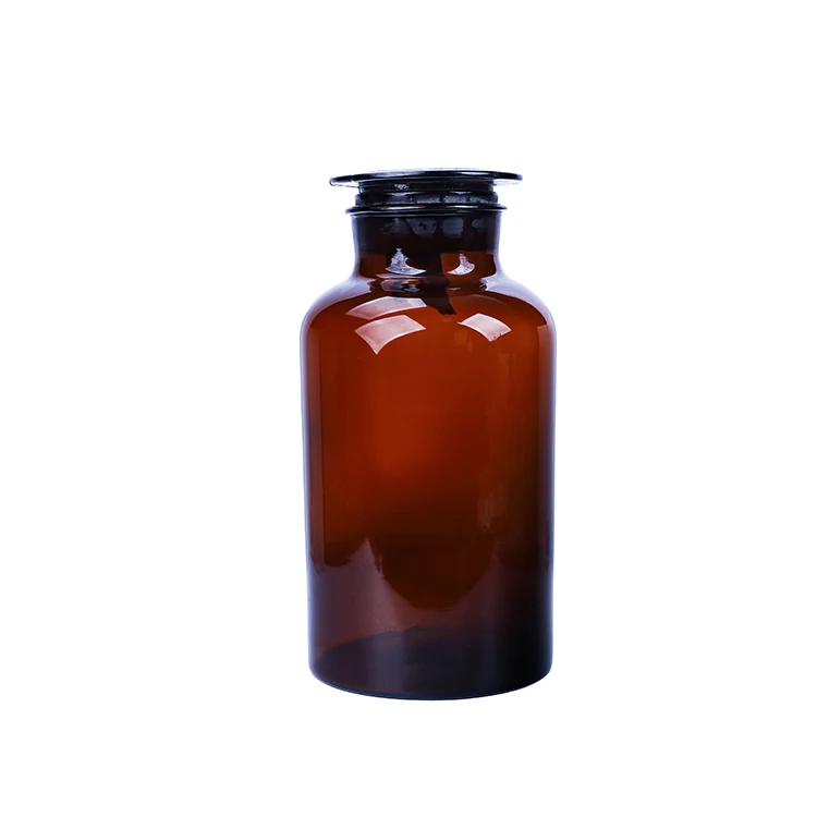 Low price 100ml medical reagent glass bottle with screw lid
