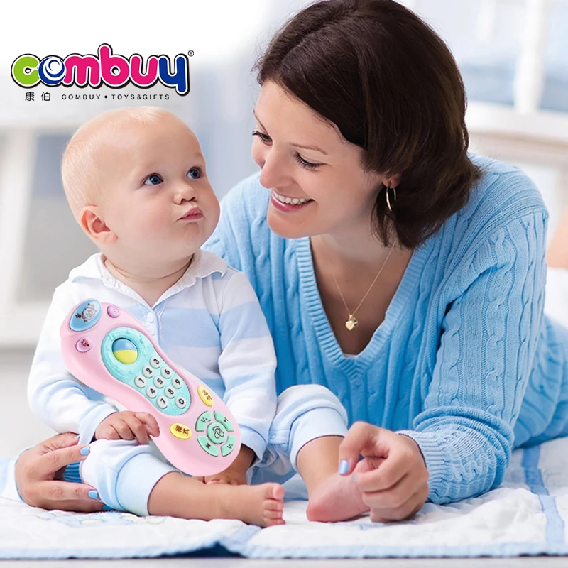 Educational early learning musical baby mobile phone remote