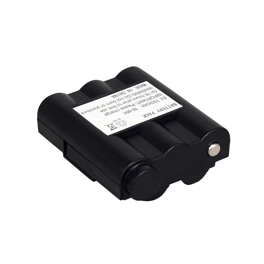 Rechargeable 6V 700mAh NiMH Two-way Radio Battery For Midland BATT5R batt-5r