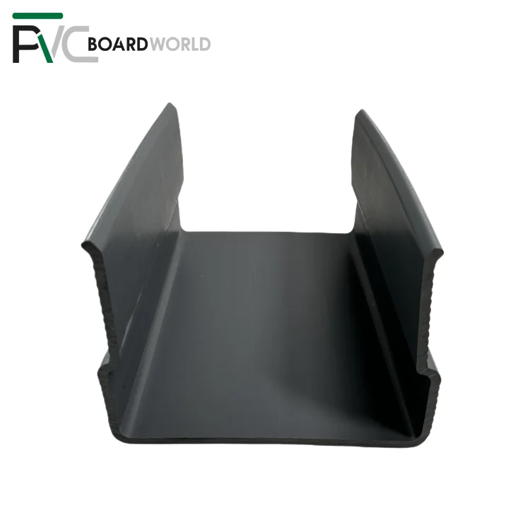 Простая установка УФ-стойкий композитный виниловый лист, Подпорная Стена, защита от берега реки