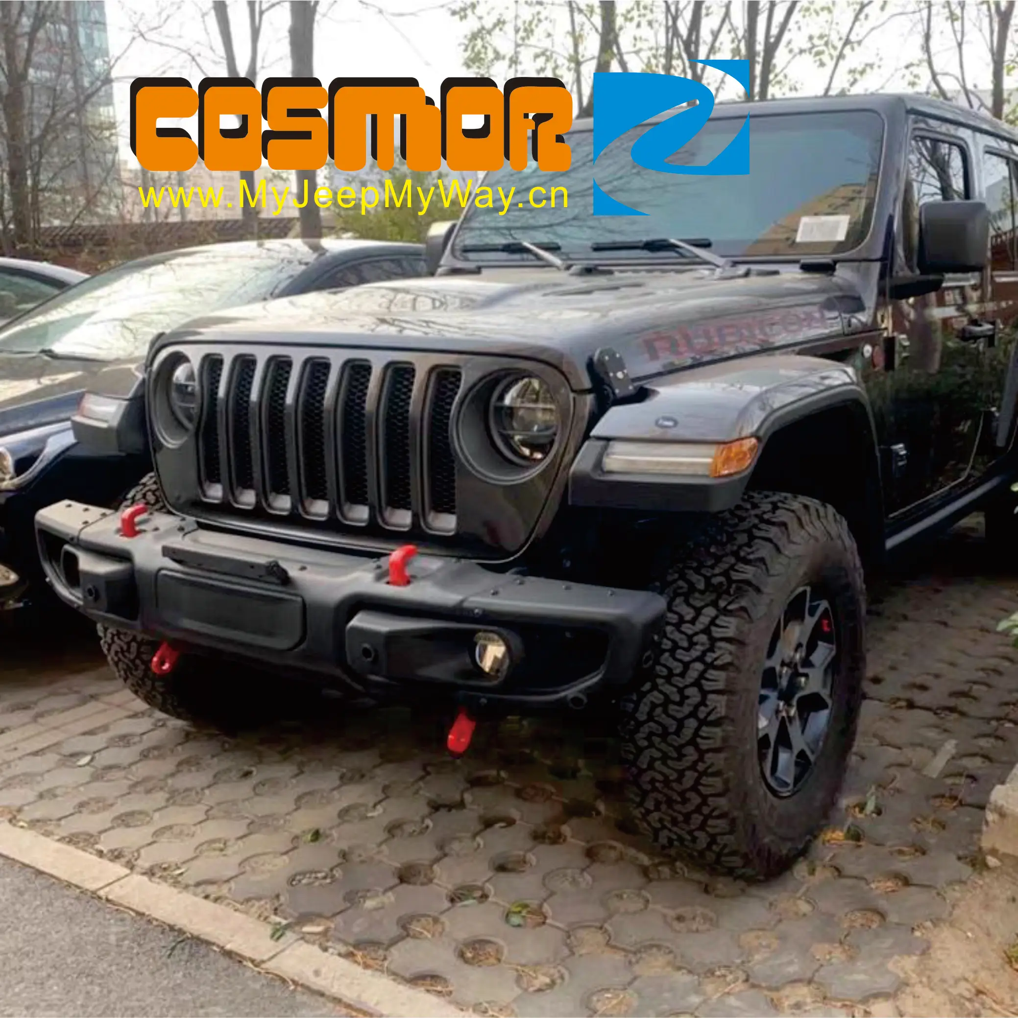 Cold Roll Steel 10th Anniversary Rear and Font  bumper  for Jeep  Rubicon JL 2018 & 2019 4DR, 2DR and Jeep  Gladiator JT