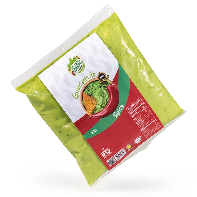 Properly Mature Private Label Food Mexican Pulp Fresh Fruits Supplier Wholesale Frozen Avocado Guacamole Products For Sale