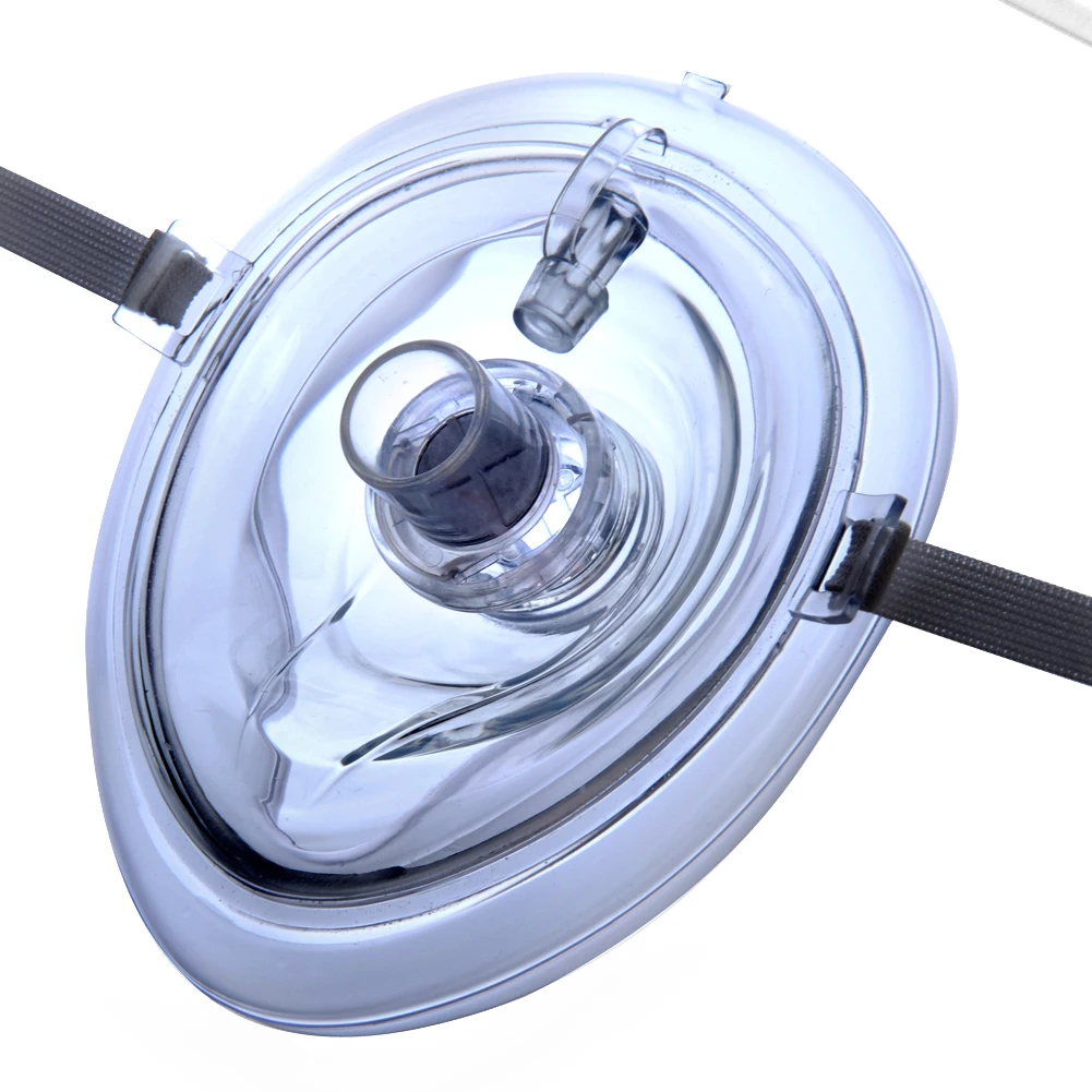 One way valve cpr mask mouth to mouth breathing respirator adjustable strap artificial respiration for frist aid training family