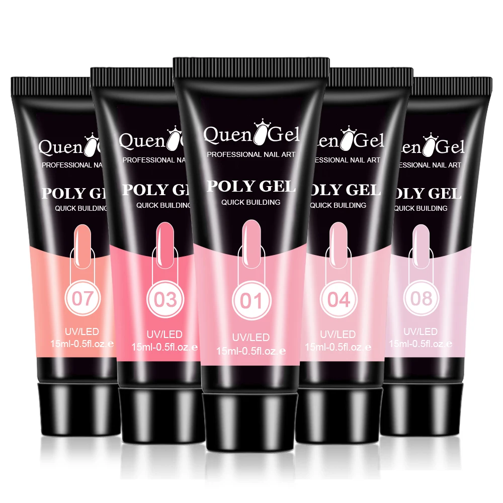High Quality Poly Acrylic Gel Wholesale Nail Extension Gel Private Label Solid Acrylic Poly Gel For Nail