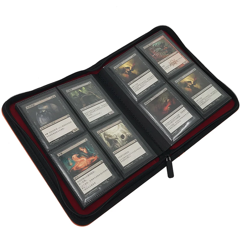 Manufacturers Custom 4 Pocket Zipper Style Album PU Leather Cover Life Record Album Game Album