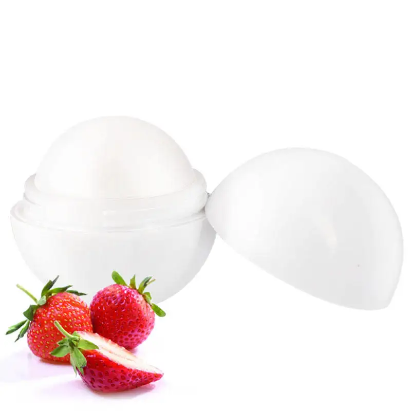 Hot Sale Super Moisturizing Lip Balm Cute Portable Ball Shaped Egg Shaped Lip butter Balm Wholesale Lip Balm Private Label