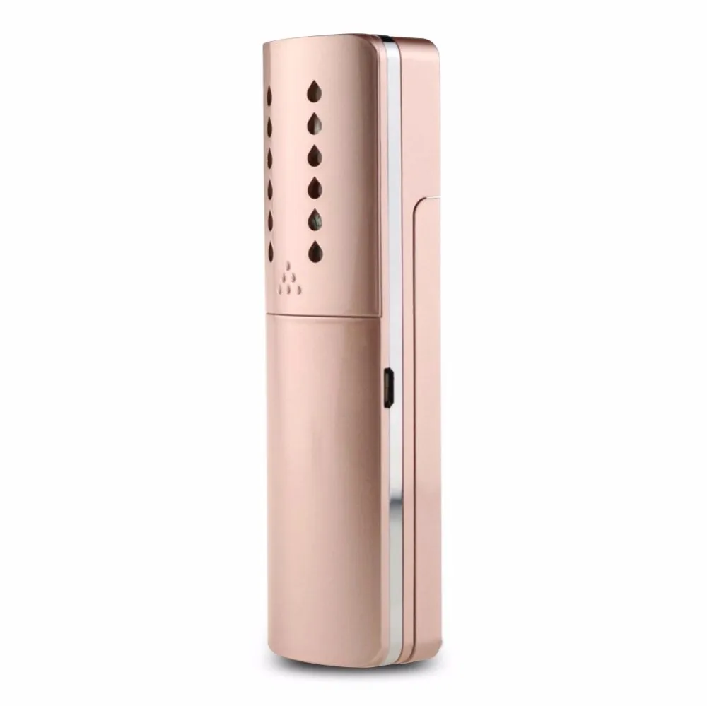 beauty mini portable automatic moisture face steamer cold mist sprayer facial nano mist spray with power bank