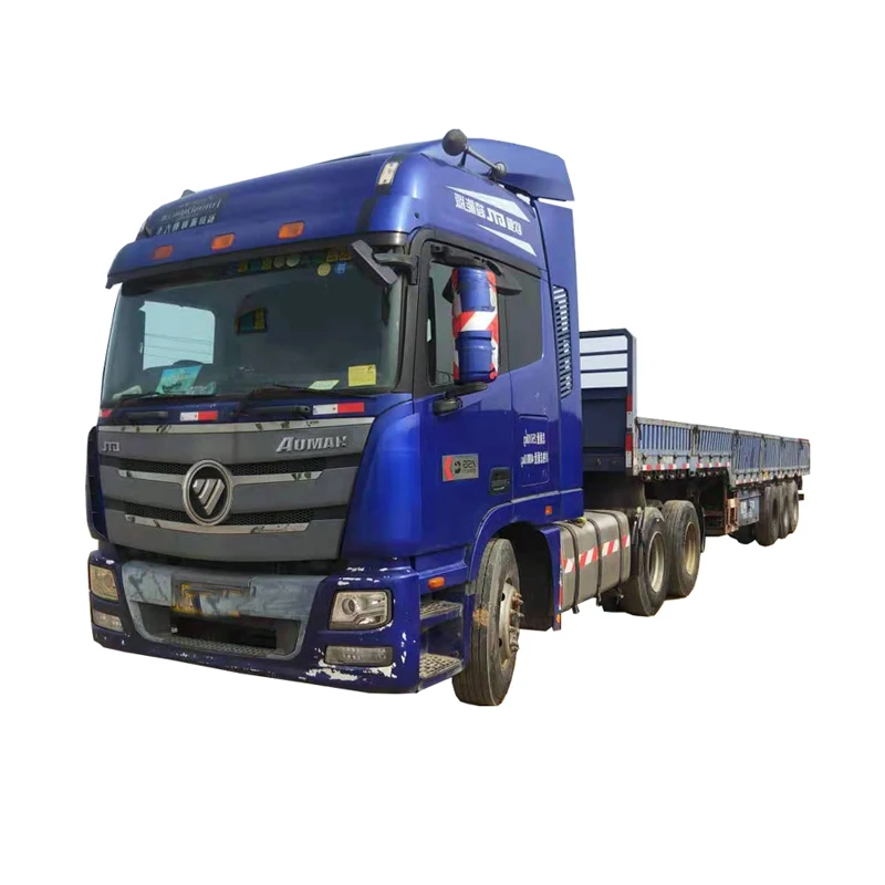 Сверхмощный грузовик с прицепом 6*4 430 л.с. 10 колес