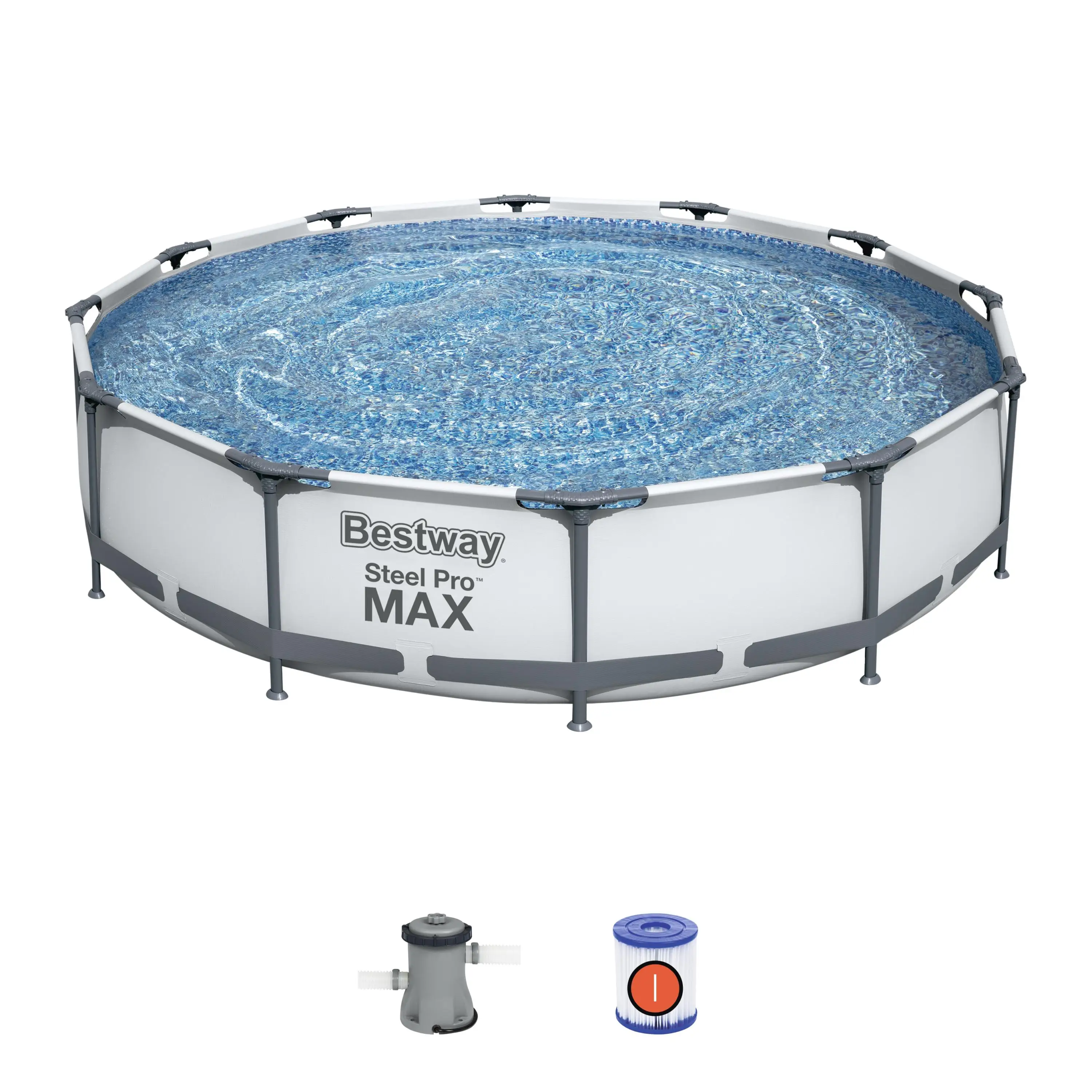 Bestway china 56416 Strength manufacturer outdoor adult entertainment metal frame above ground pools bestway used swimming pool