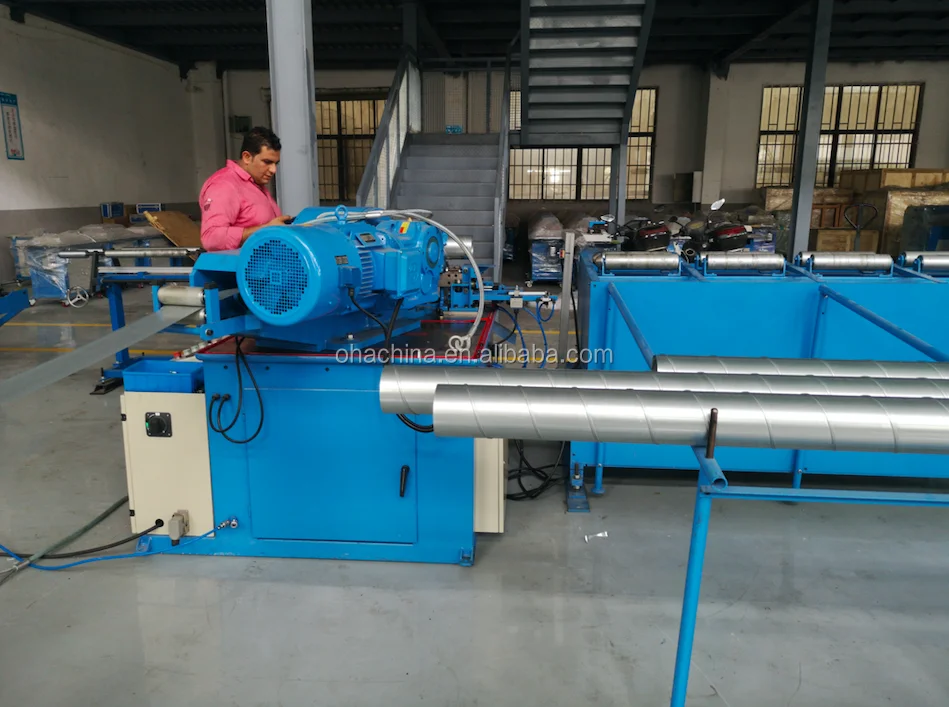 HATF-1602 Spiral ventilation Spiral tubeformer Machine