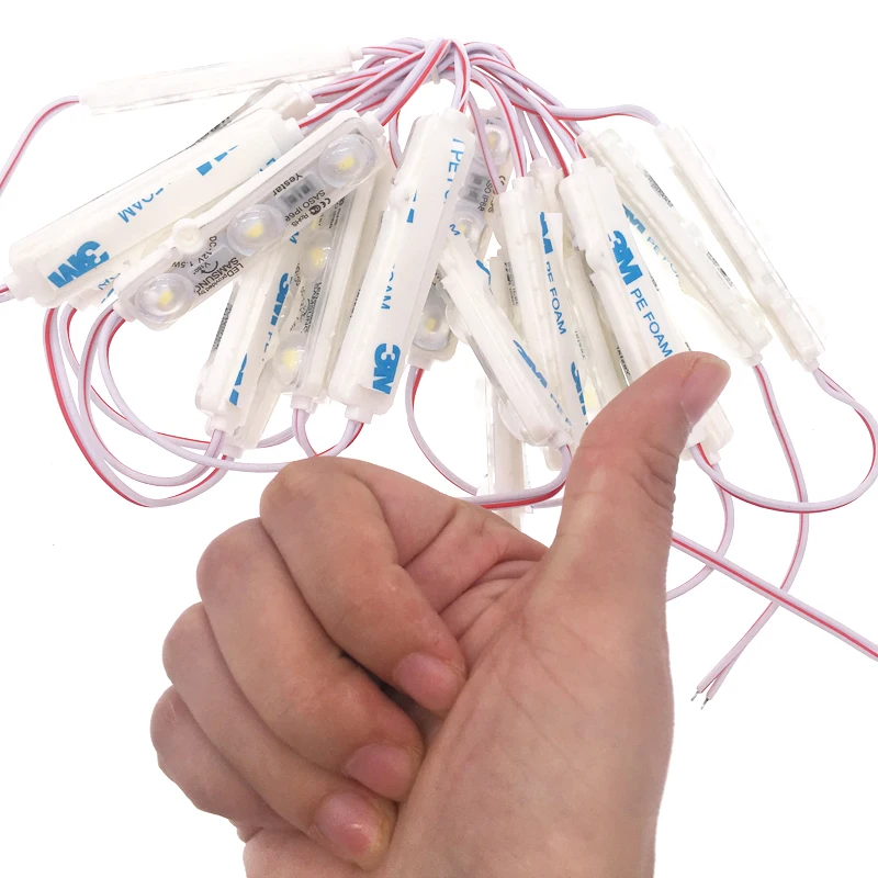 ip68 SMD 5730 signage module 3 led injection modules lighting box lens modul