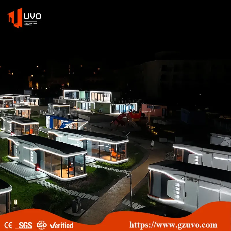 Mobile house Party Tent Outdoor Bar prefab Office Pod container house Moving Head Space Capsule House