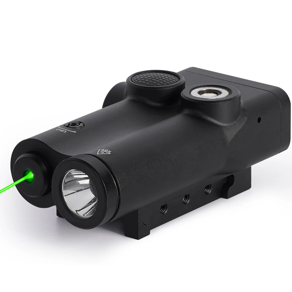 Monochrome laser sight handheld flashlight two-in-one combination outdoor wading observation and measurement rangefinder