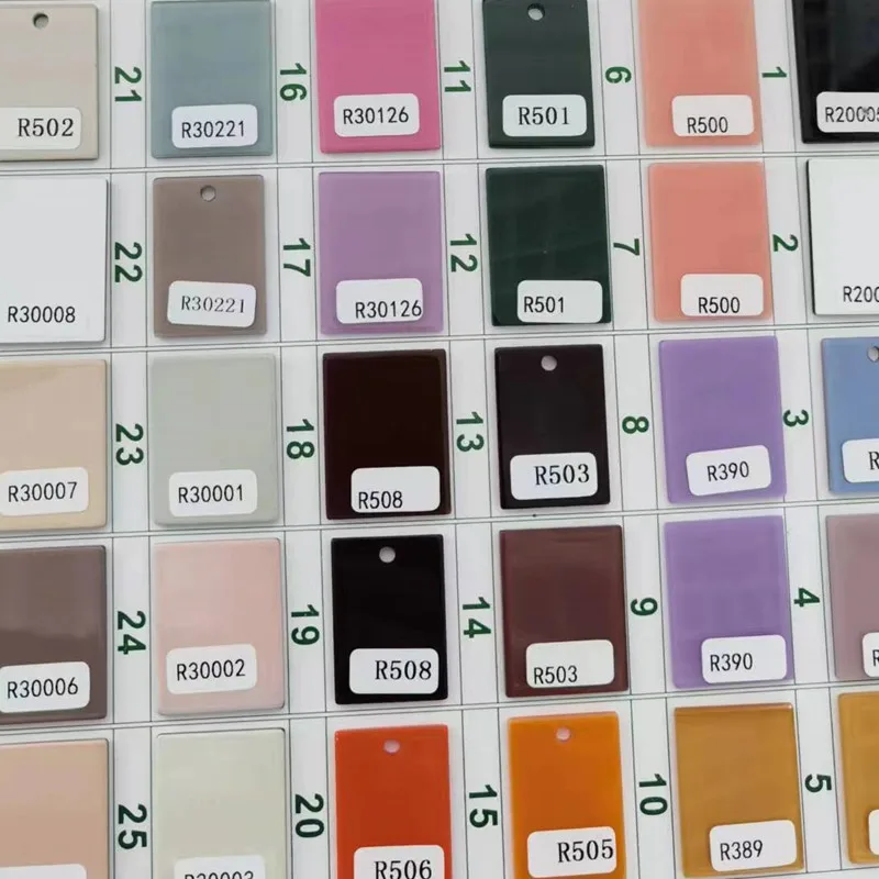 Kingsign 12'x20'  3mm thickness pastel colored acrylic pmma sheet for art crafts gifts