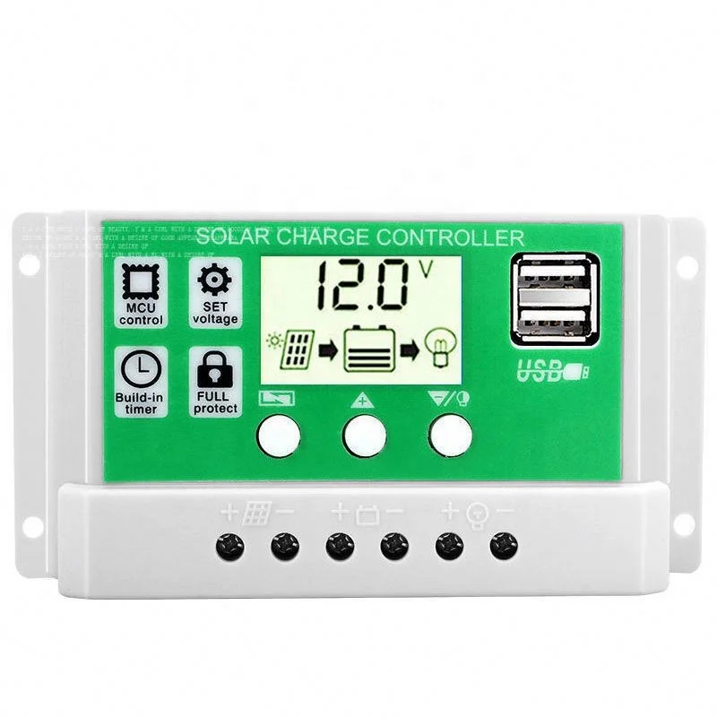 SeekEC Solar Controller Charging Power Generation Photovoltaic Quality Charge Panel Automatic Module 12V24V30A60A