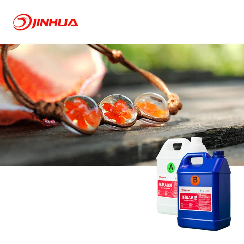 Crystal Clear Double Components Adhesives Epoxy Resin For Diy/Clear Dome Epoxy Resin For Craft Stickers