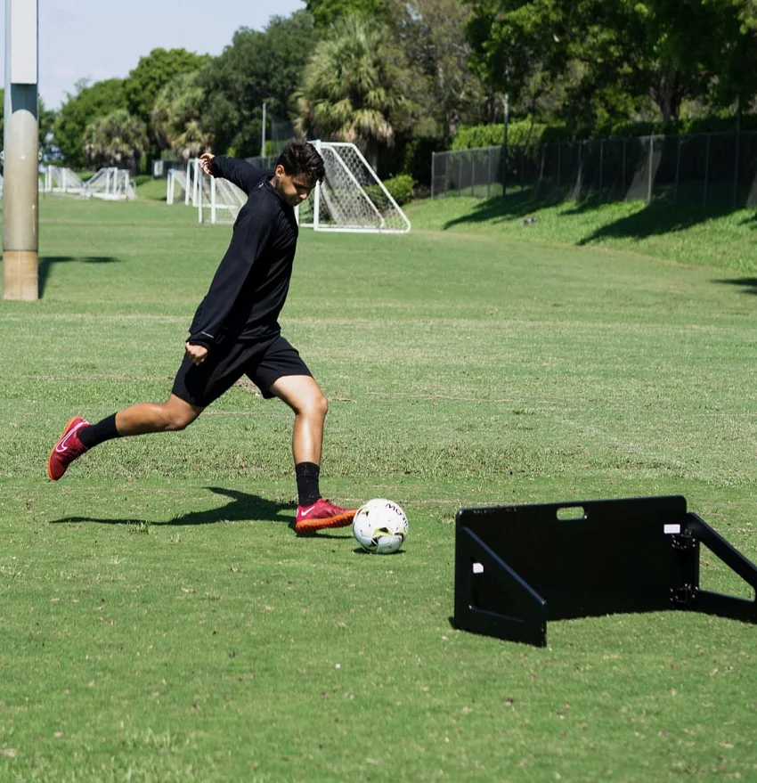 Football Field Foldable Training Equipment Soccer Football Black Wall Boards