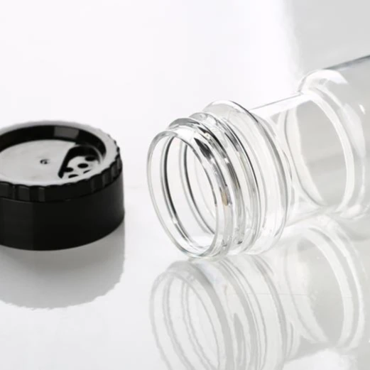 Пластиковые бутылки 127 мл для соли, перца, приправ, порошка, приправ, пищи, Кухонный Контейнер для приготовления соуса, банка, крышка для сахара, молока 886