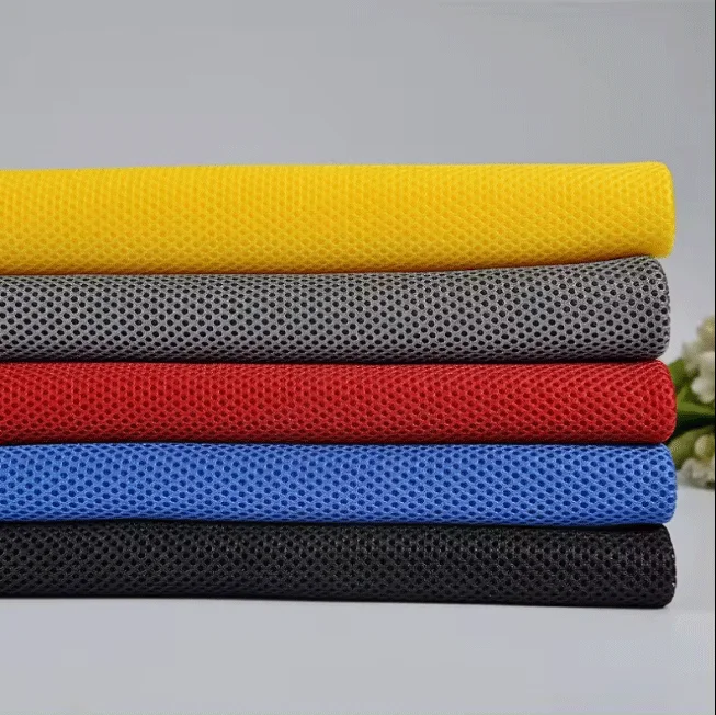 Oeko-Tex сертифицированная 100% Полиэстеровая Трехмерная ткань воздушно-слойная сетка моющаяся и дышащая тонкая воздушная сетчатая