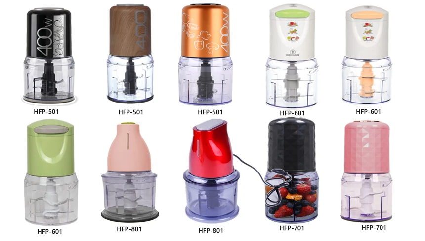Home appliance salad double blade electric mini food chopper  mini meat grinder