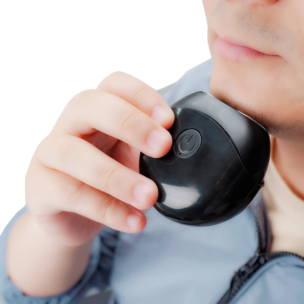 Mini Shaver Electric Rechargeable Portable Head Washable Travel Single Beard Shaving Machine For Man