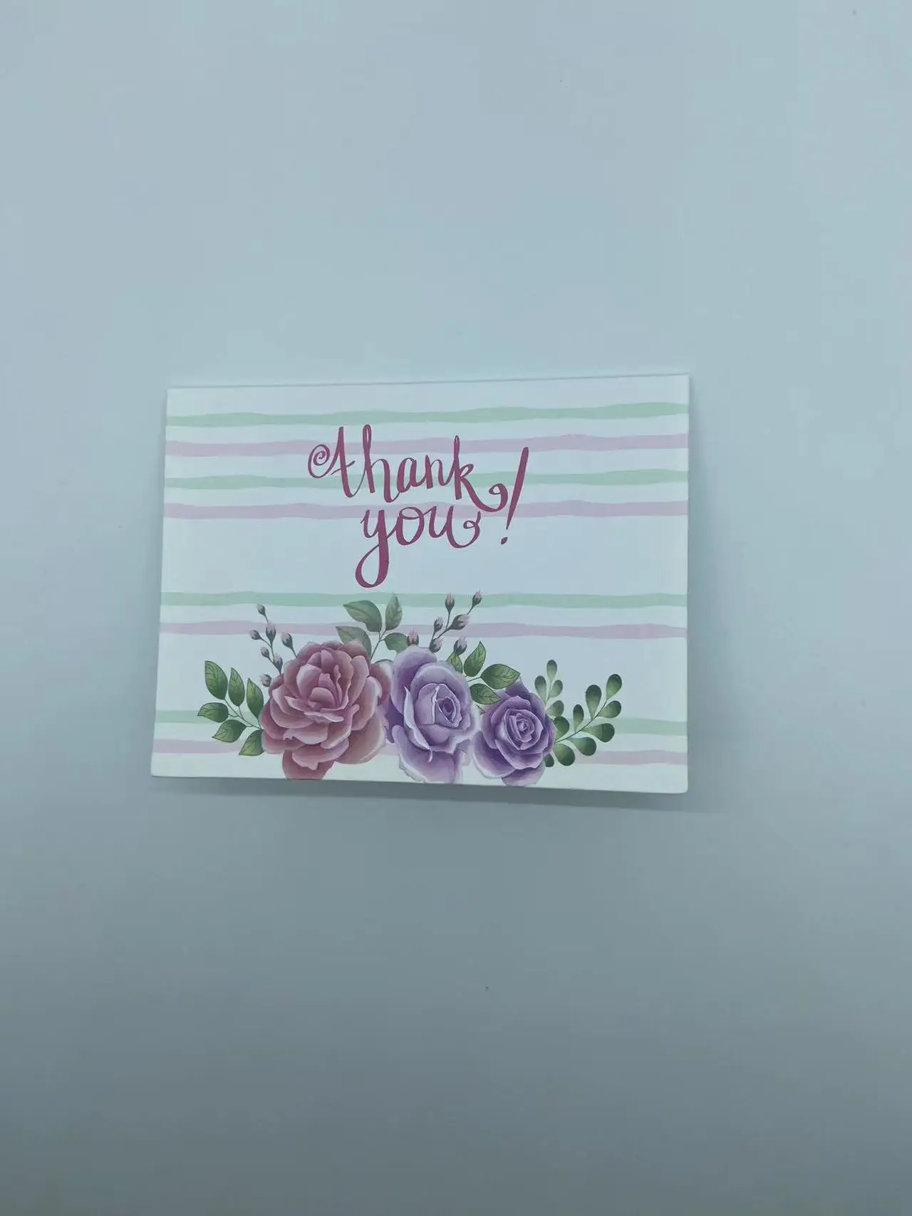 Custom Factory  Customized Printing Luxury Greeting Card Visiting Gift Thank You Cards scratch off labels