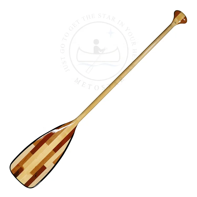 Wooden WaterCrafts Wholesale cedar Canoe With Ribs Matte Fishing Kayak/Boat/Canoe paddle