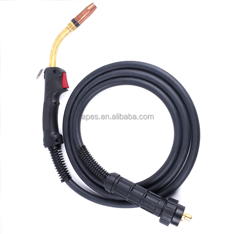MIG 24 CO2 Air Cooled Welding Gun Euro Adaptor  24KD Binzel Welding Torch